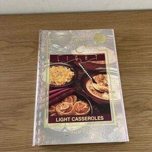 Company’s Coming Light Casseroles Cook Book